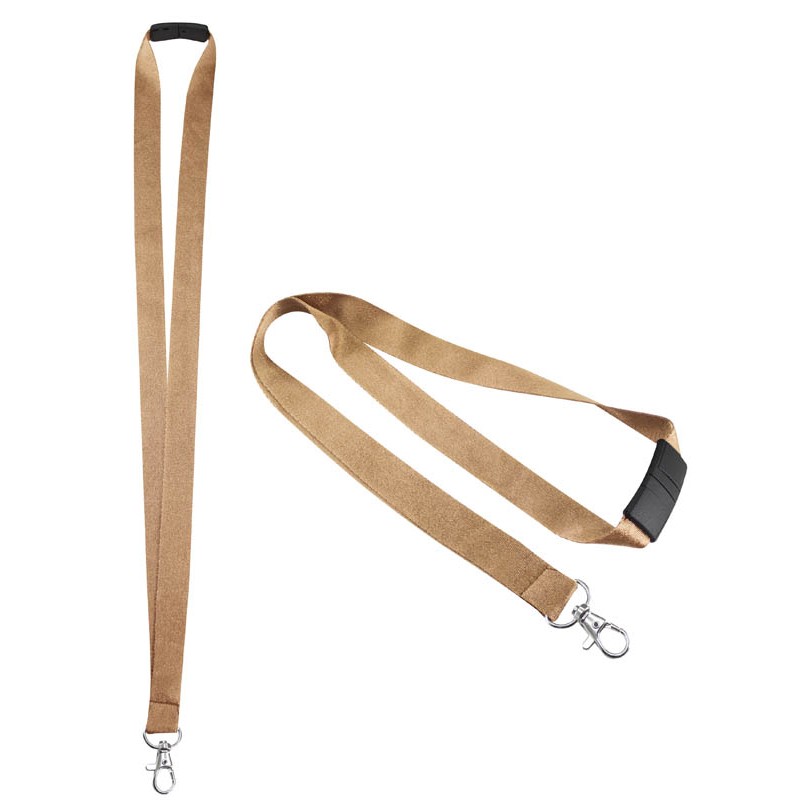 Lanyard de Corcho y Poliéster