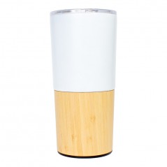 Mug metálico/bamboo "AURUS" 500cc