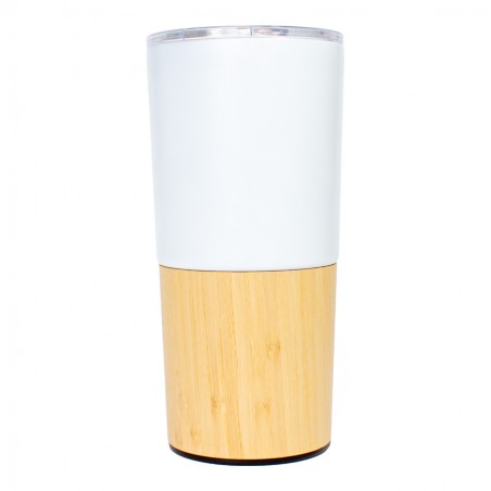 Mug metálico/bamboo "AURUS" 500cc